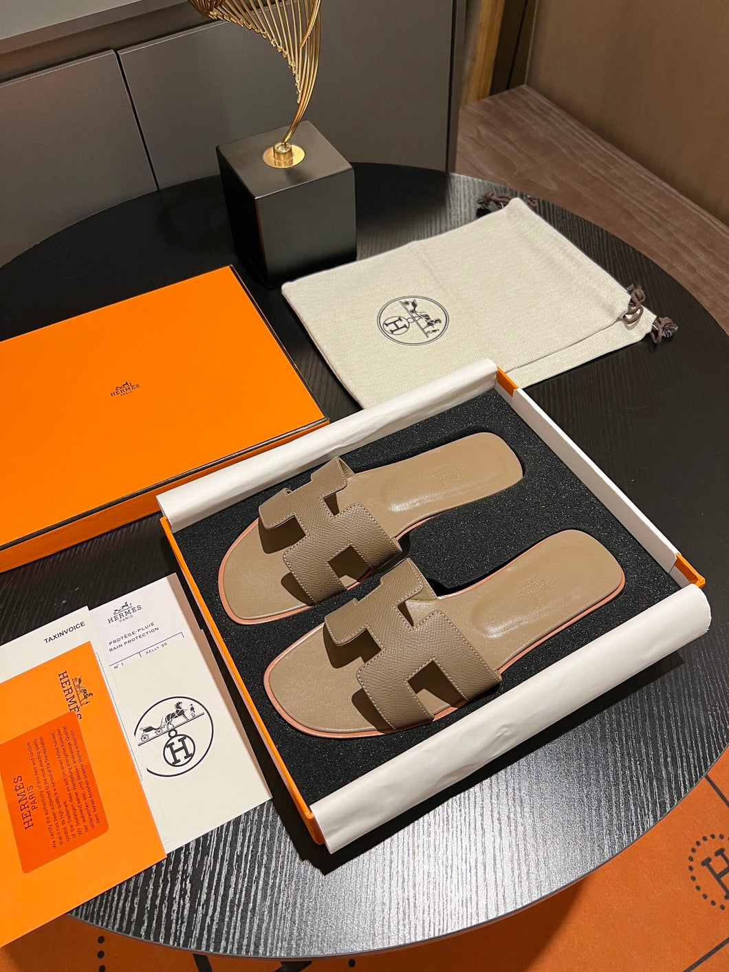 Hermes Oran Sandal