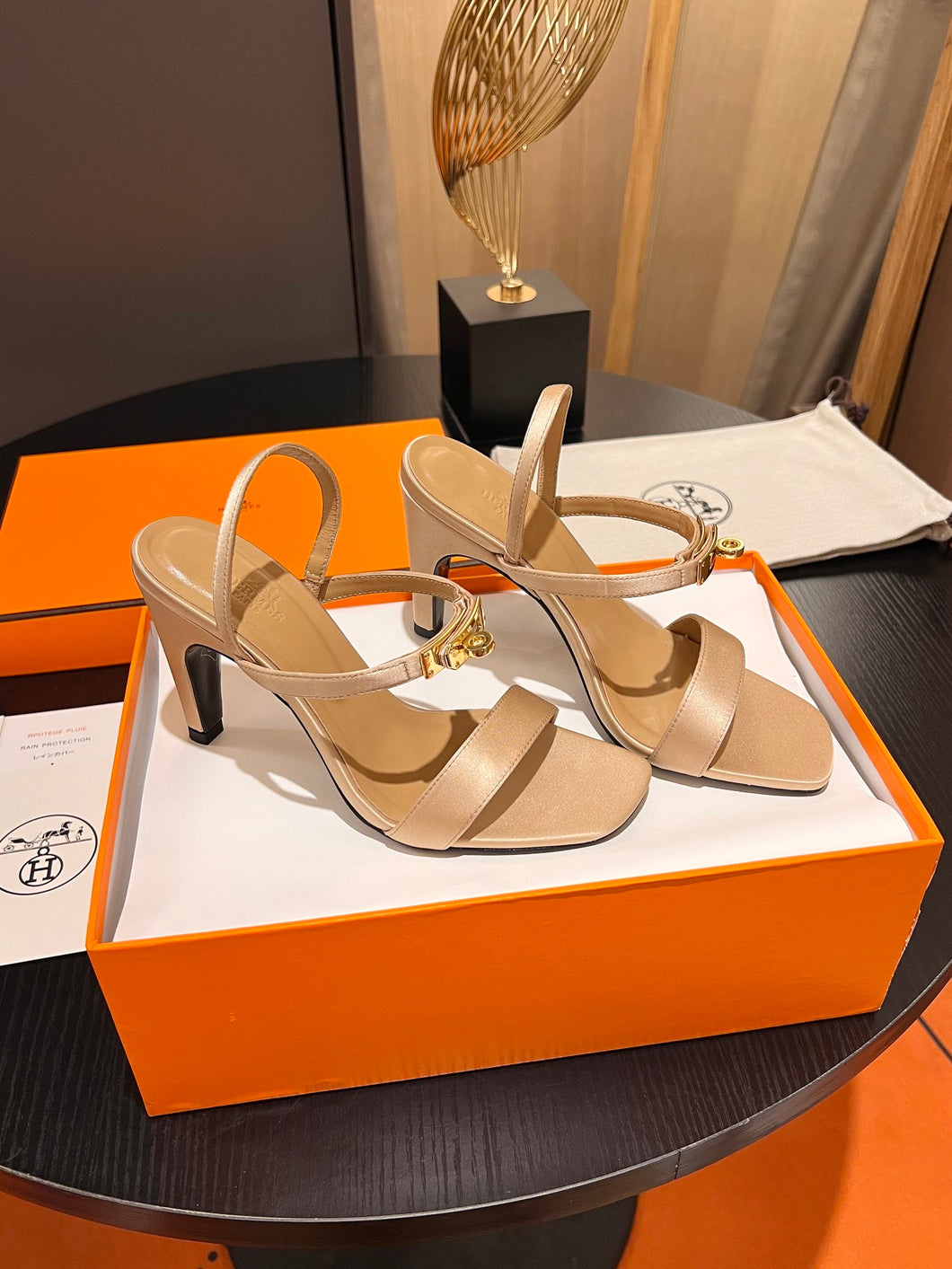 Hermes Glamour 70 Sandals