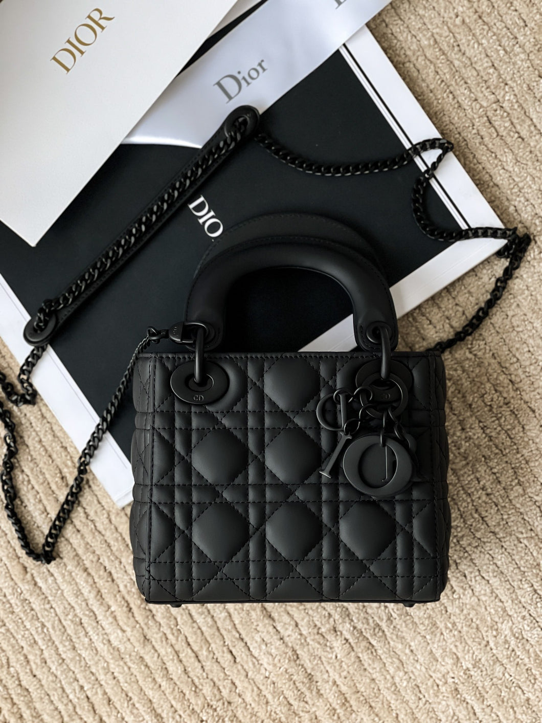 Christian Dior Medium Lady Dior  Bag