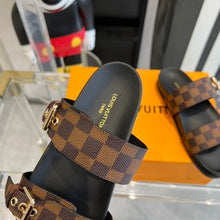 Load image into Gallery viewer, Louis Vuitton Bom Dia Flat Mule
