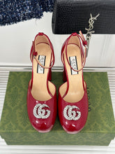 Load image into Gallery viewer, Gucci Platform Sandals With Double G
