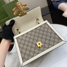 Load image into Gallery viewer, GUCCI GG Supreme Monogram Queen Margaret Top Handle Bag
