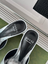 Load image into Gallery viewer, Gucci  interlocking G Heel Sandal
