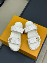 Load image into Gallery viewer, Louis Vuitton Sunset Comfort  Flat Mule
