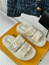 Load image into Gallery viewer, Louis Vuitton Sunset Platform  Comfort Mule

