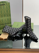 Load image into Gallery viewer, Gucci  GG Mid Heel Boots
