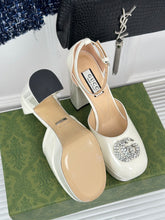Load image into Gallery viewer, Gucci Platform Sandals With Double G
