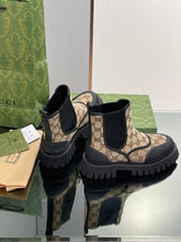 Load image into Gallery viewer, Gucci  GG Canvas Boots
