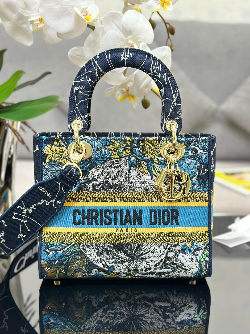 Christian Dior Medium Lady D Lite Bag