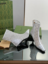 Load image into Gallery viewer, Gucci  GG Mid Heel Boots
