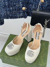 Load image into Gallery viewer, Gucci Platform Sandals With Double G
