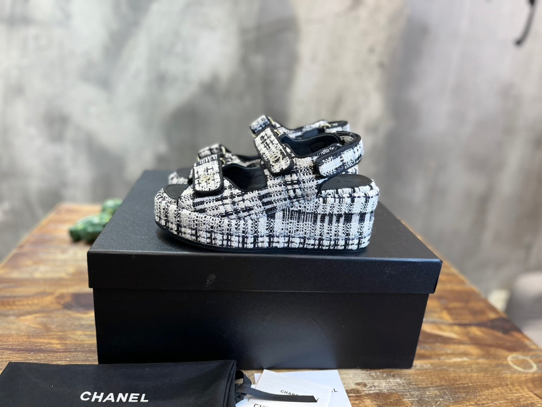Chanel  Platform Sandals