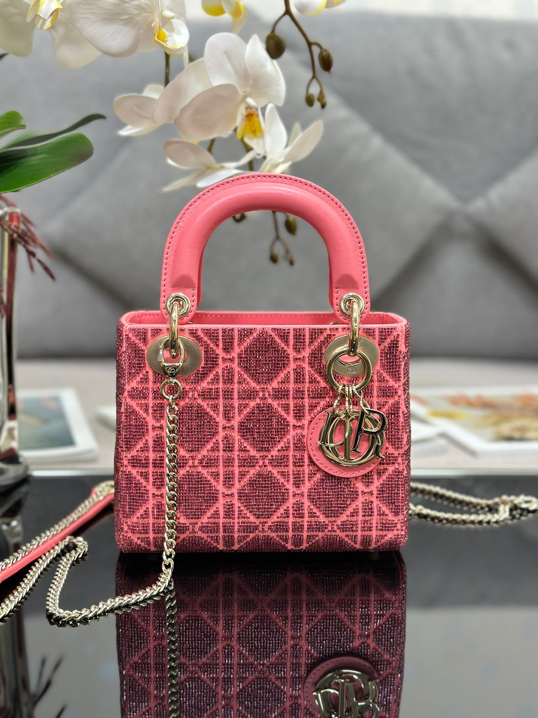 Christian Dior Mini  Lady Dior Bag