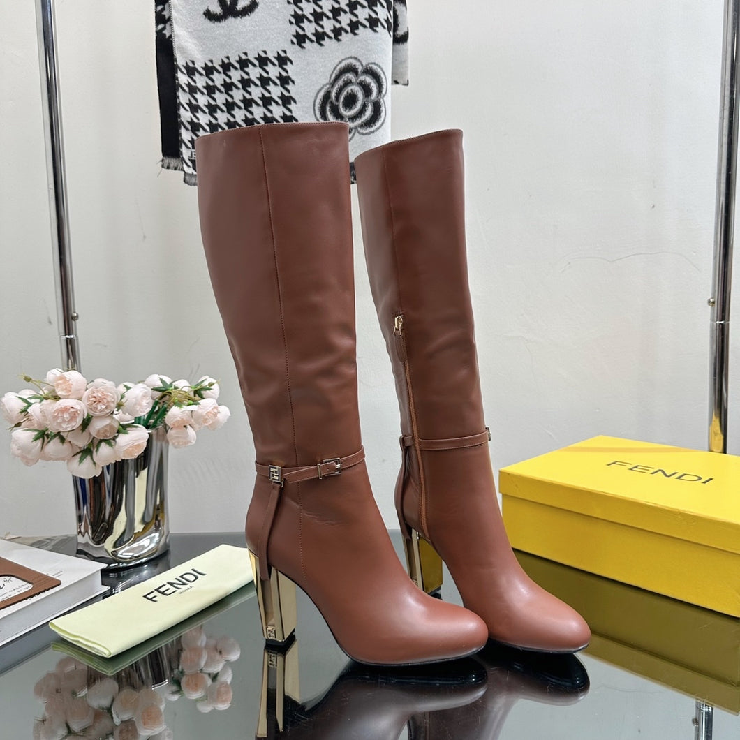 Fendi Delfina Knee High Boots