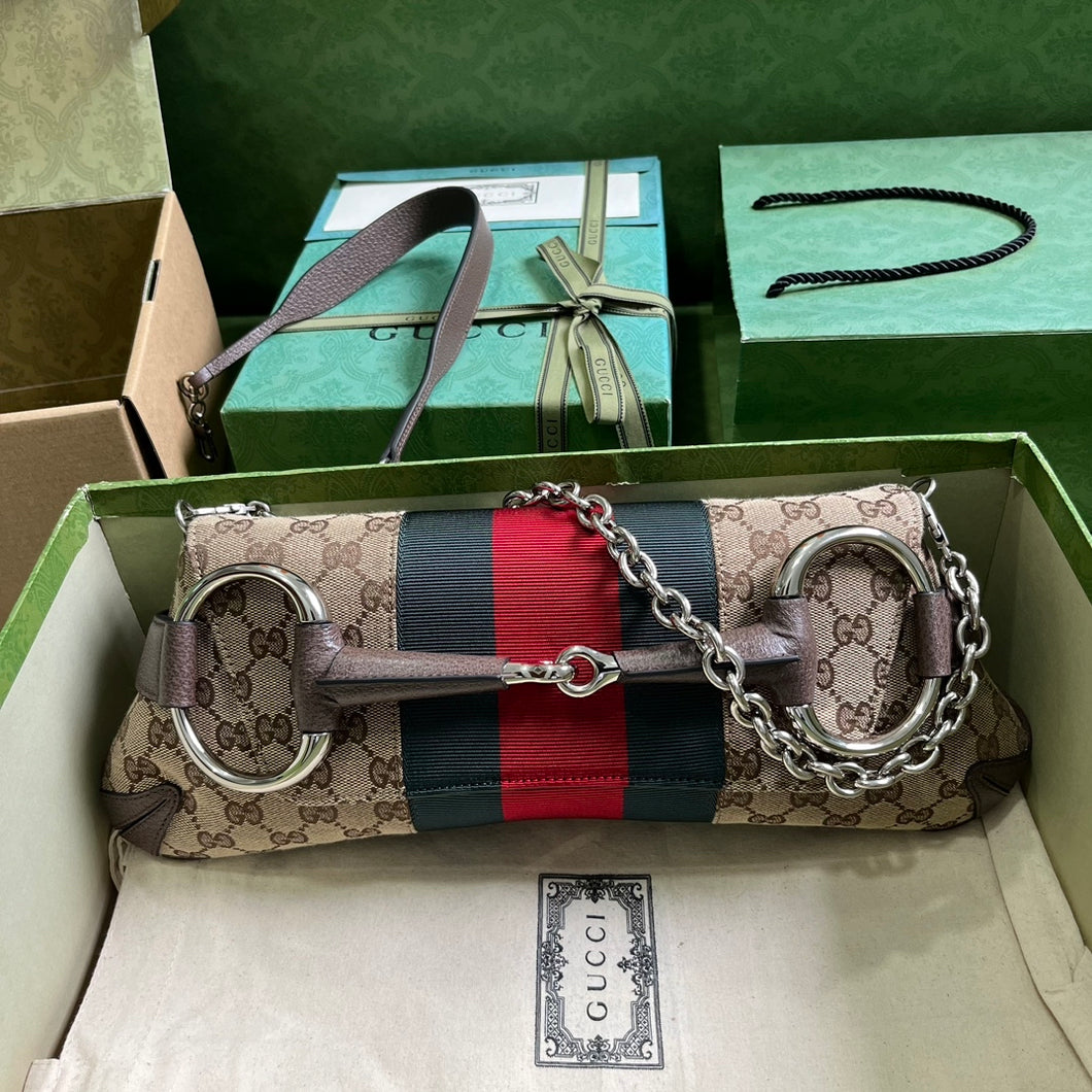 Gucci Horsebit Chain Medium Shoulder Bag