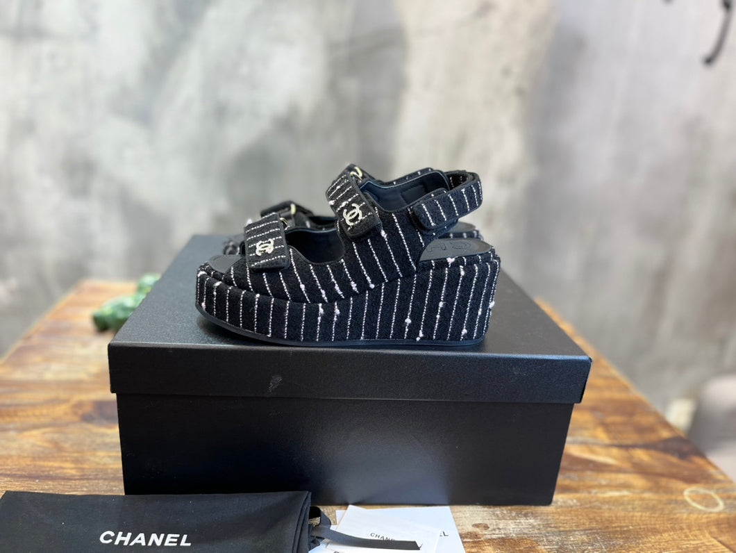 Chanel  Platform Sandals