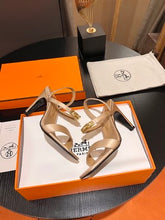 Load image into Gallery viewer, Hermes Glamour 70 Sandals
