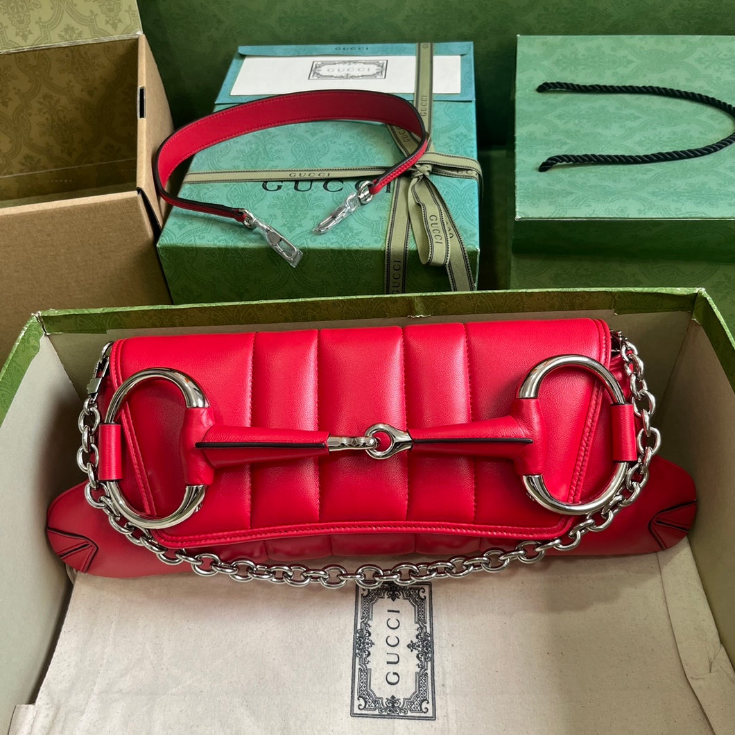 Gucci Horsebit Chain Medium Shoulder Bag