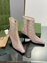Load image into Gallery viewer, Gucci  GG Mid Heel Boots
