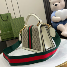 Load image into Gallery viewer, GUCCI GG Supreme Monogram Queen Margaret Top Handle Bag
