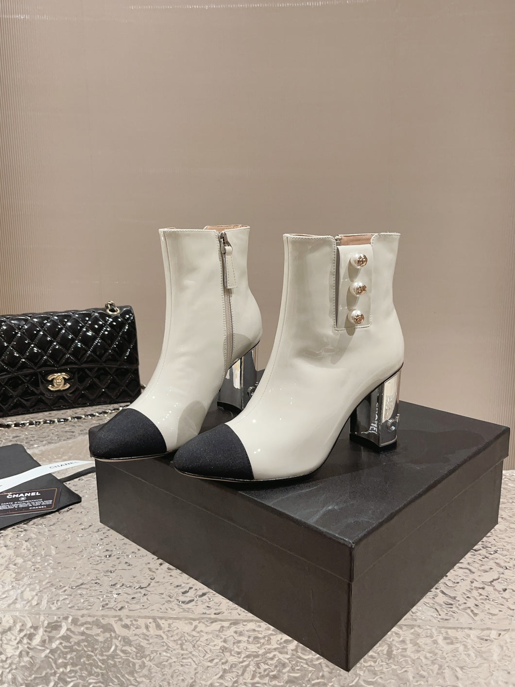 Chanel Ankle Boots