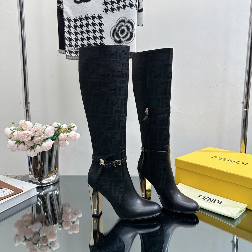 Fendi Delfina Knee High Boots