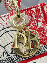 Load image into Gallery viewer, Christian Dior Medium Lady D Lite Bag
