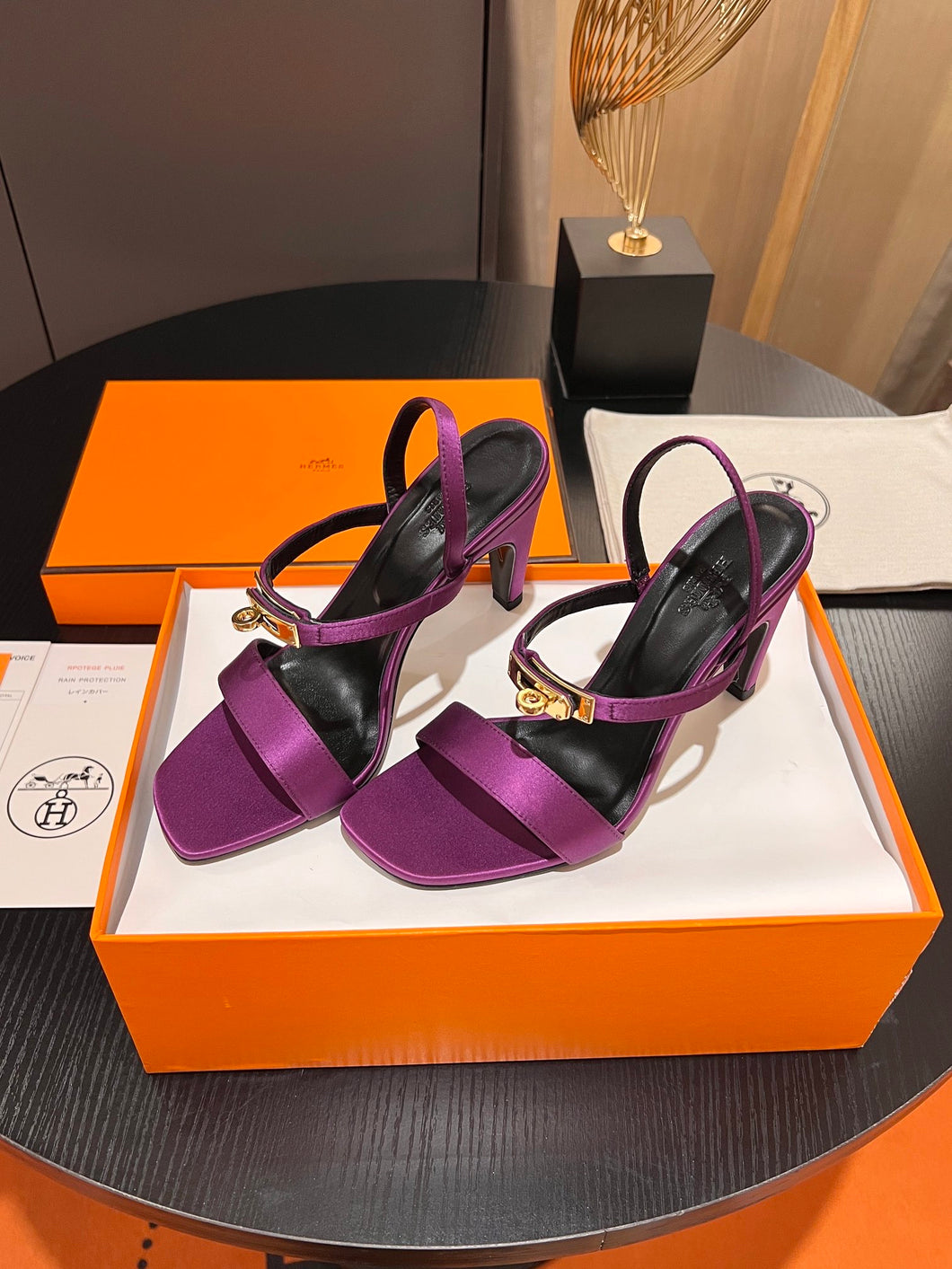Hermes Glamour 70 Sandals