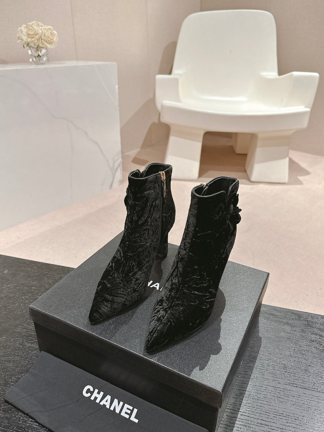 Chanel Ankle  Boots