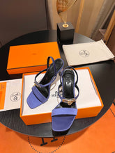 Load image into Gallery viewer, Hermes Glamour 70 Sandals
