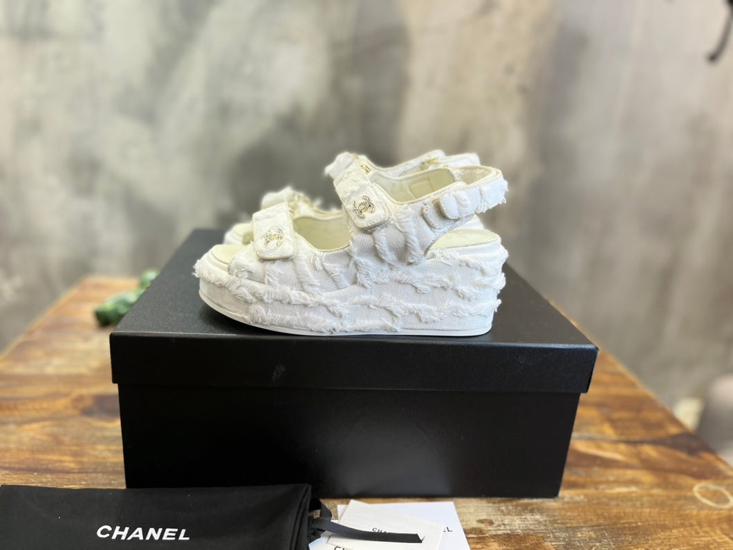 Chanel  Platform Sandals