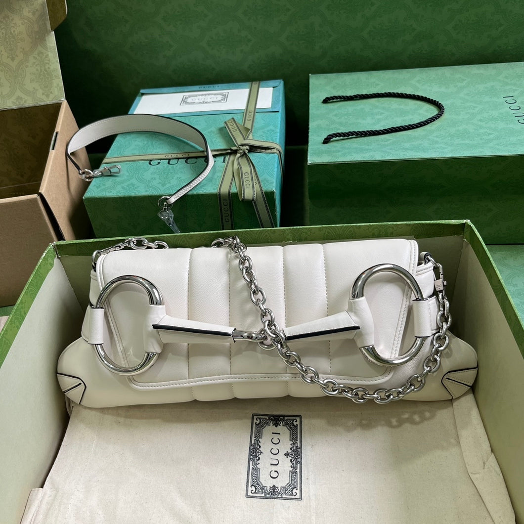 Gucci Horsebit Chain Medium Shoulder Bag