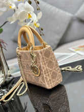 Load image into Gallery viewer, Christian Dior Mini  Lady Dior Bag
