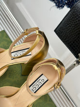 Load image into Gallery viewer, Gucci Platform Sandals With Double G
