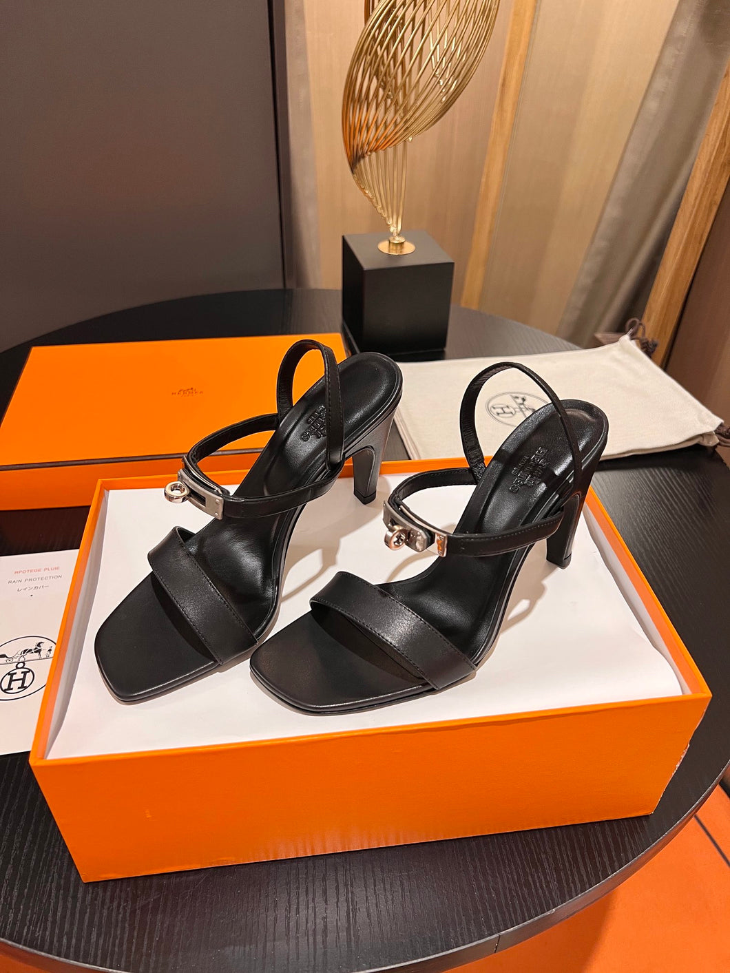 Hermes Glamour 70 Sandals