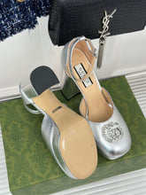 Load image into Gallery viewer, Gucci Platform Sandals With Double G
