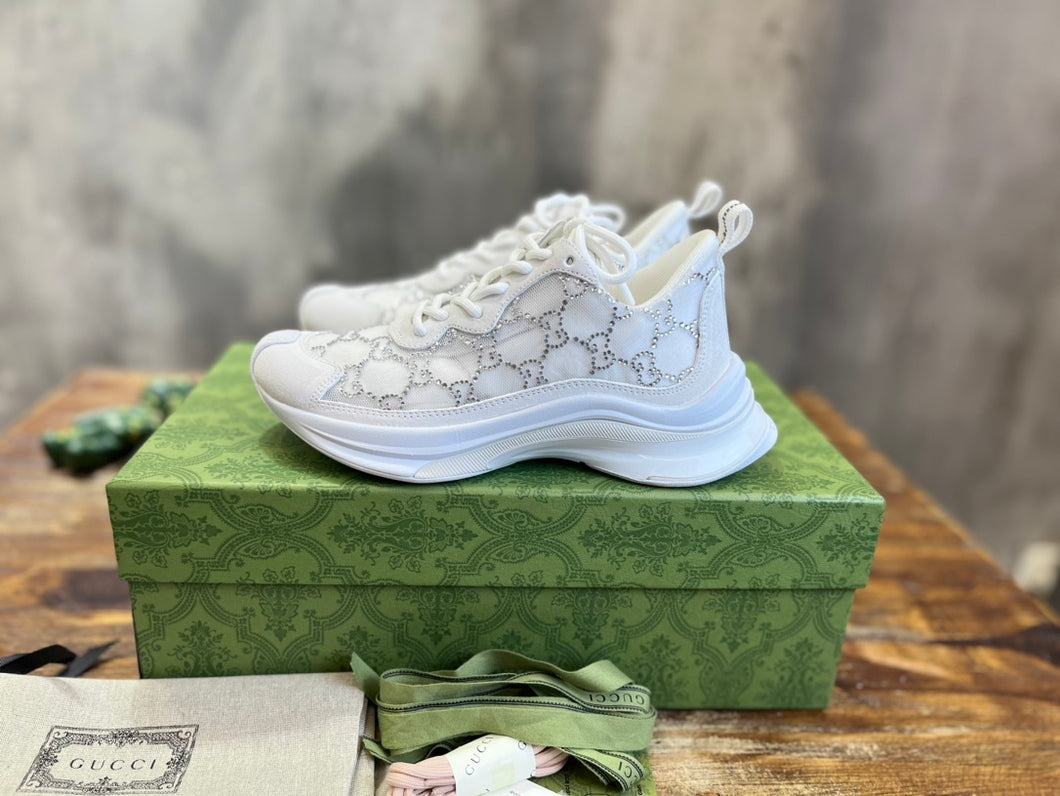 Gucci Run GG Crystal Sneakers