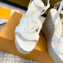 Load image into Gallery viewer, Louis Vuitton Isola Wedge Sandals
