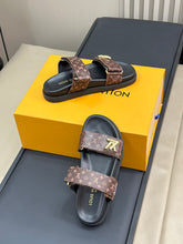 Load image into Gallery viewer, Louis Vuitton Sunset Comfort  Flat Mule
