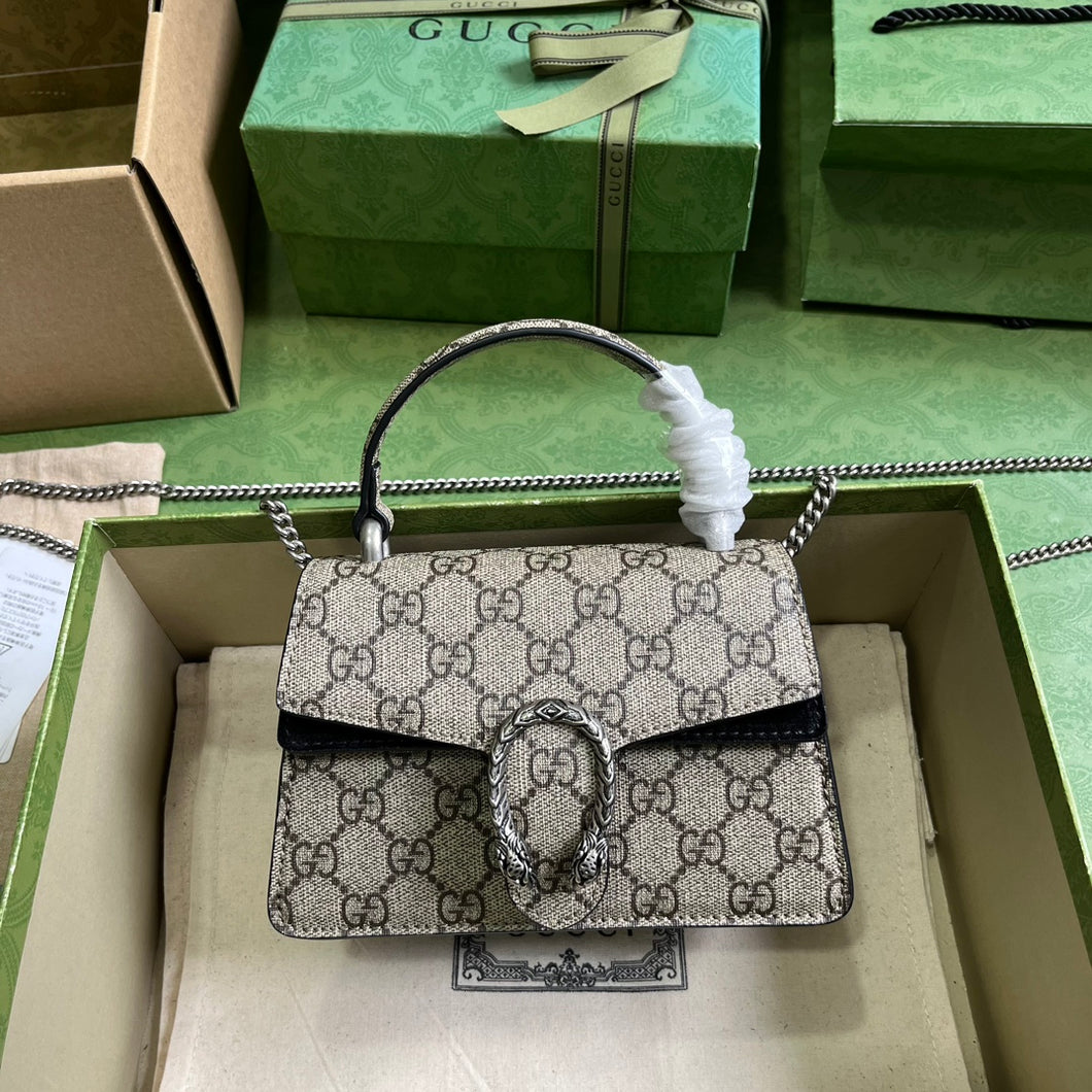 Gucci Mini Top Handle Dionysus  Bag