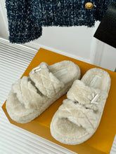 Load image into Gallery viewer, Louis Vuitton Sunset Platform  Comfort Mule
