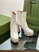 Load image into Gallery viewer, Gucci  Platform Boots With GG Studs
