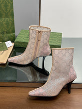 Load image into Gallery viewer, Gucci  GG Mid Heel Boots
