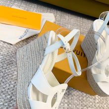 Load image into Gallery viewer, Louis Vuitton Isola Wedge Sandals
