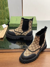 Load image into Gallery viewer, Gucci  GG Canvas Boots
