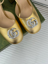 Load image into Gallery viewer, Gucci Platform Sandals With Double G
