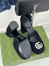 Load image into Gallery viewer, Gucci Platform Sandals With Double G
