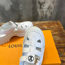 Load image into Gallery viewer, Louis Vuitton Ruby Flat Mary Jane Sandals
