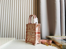 Load image into Gallery viewer, Christian Dior  Mini Book Tote Phone Bag
