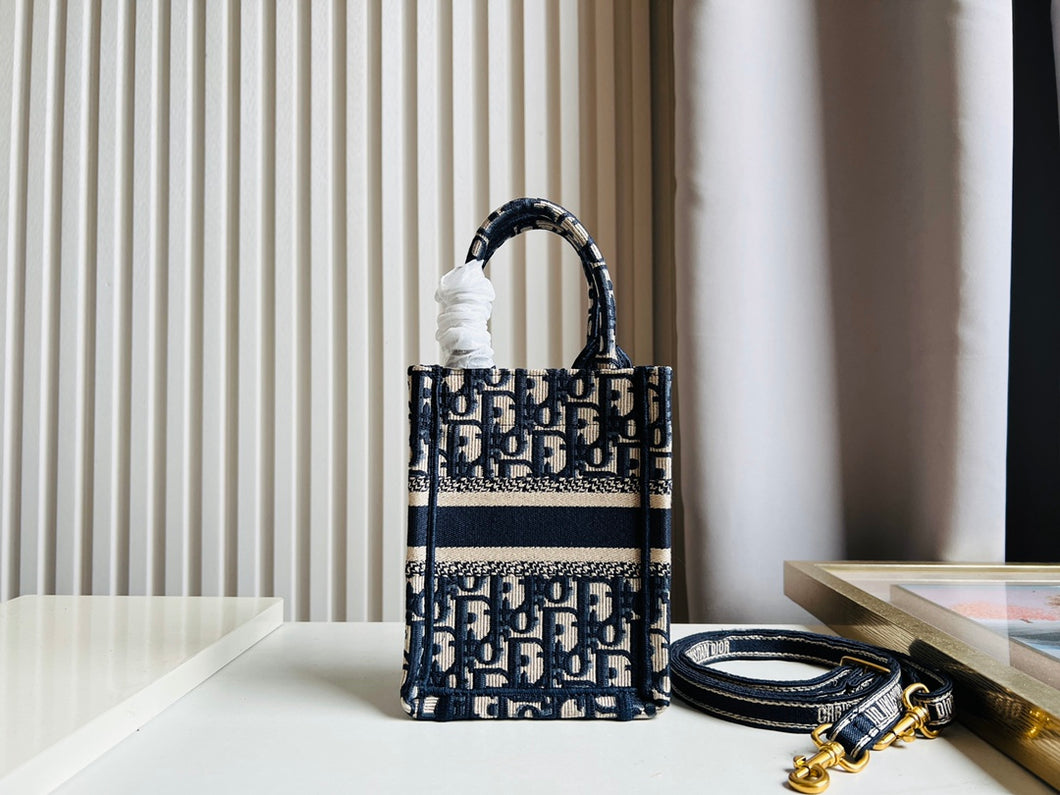 Christian Dior  Mini Book Tote Phone Bag